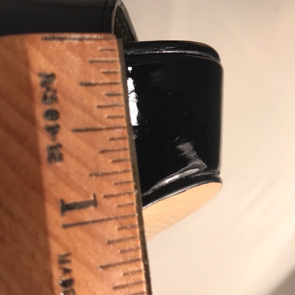 INC Patent Leather Heels With Crisscrossed Straps - Picture 6 of 8